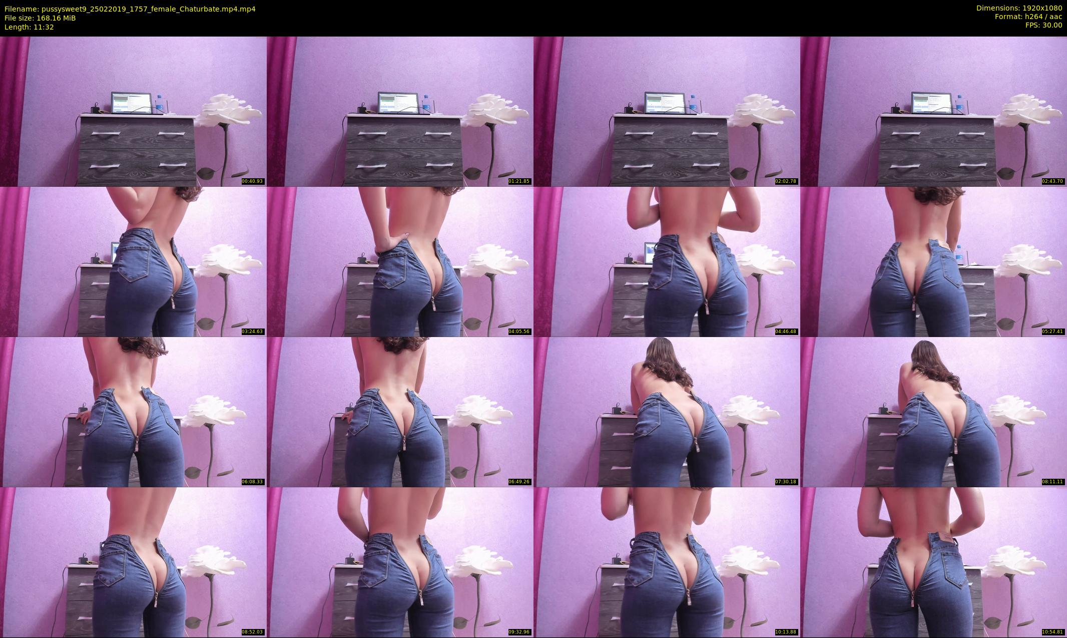 pussysweet9 — 12 minute Chaturbate female cam show recording, 1080p, Feb 25, 2019