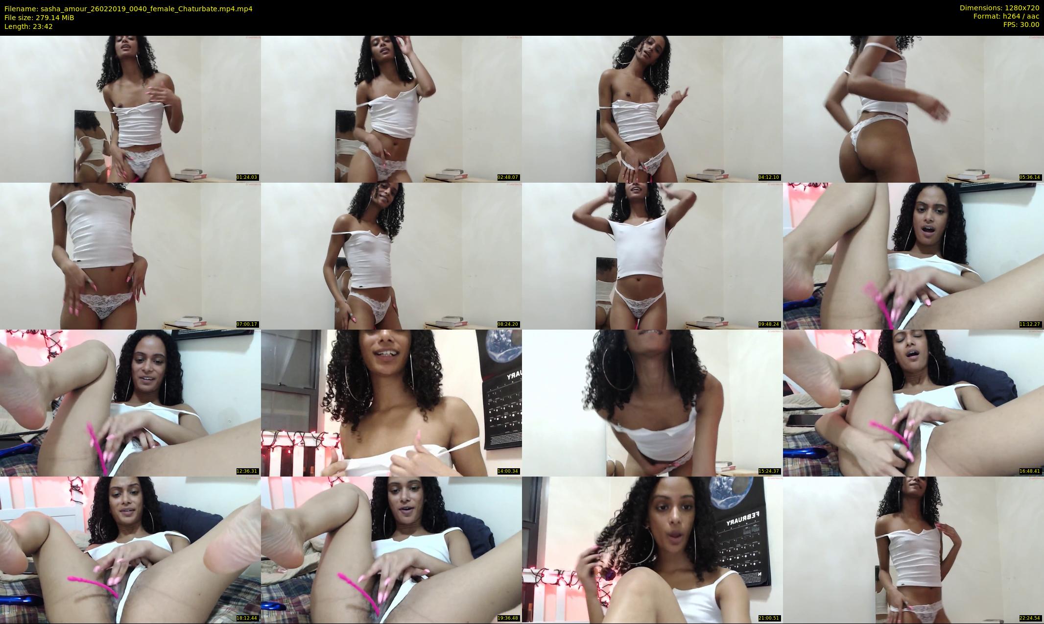 sasha_amour — 24 minute Chaturbate female cam show recording, 720p, Feb 26, 2019