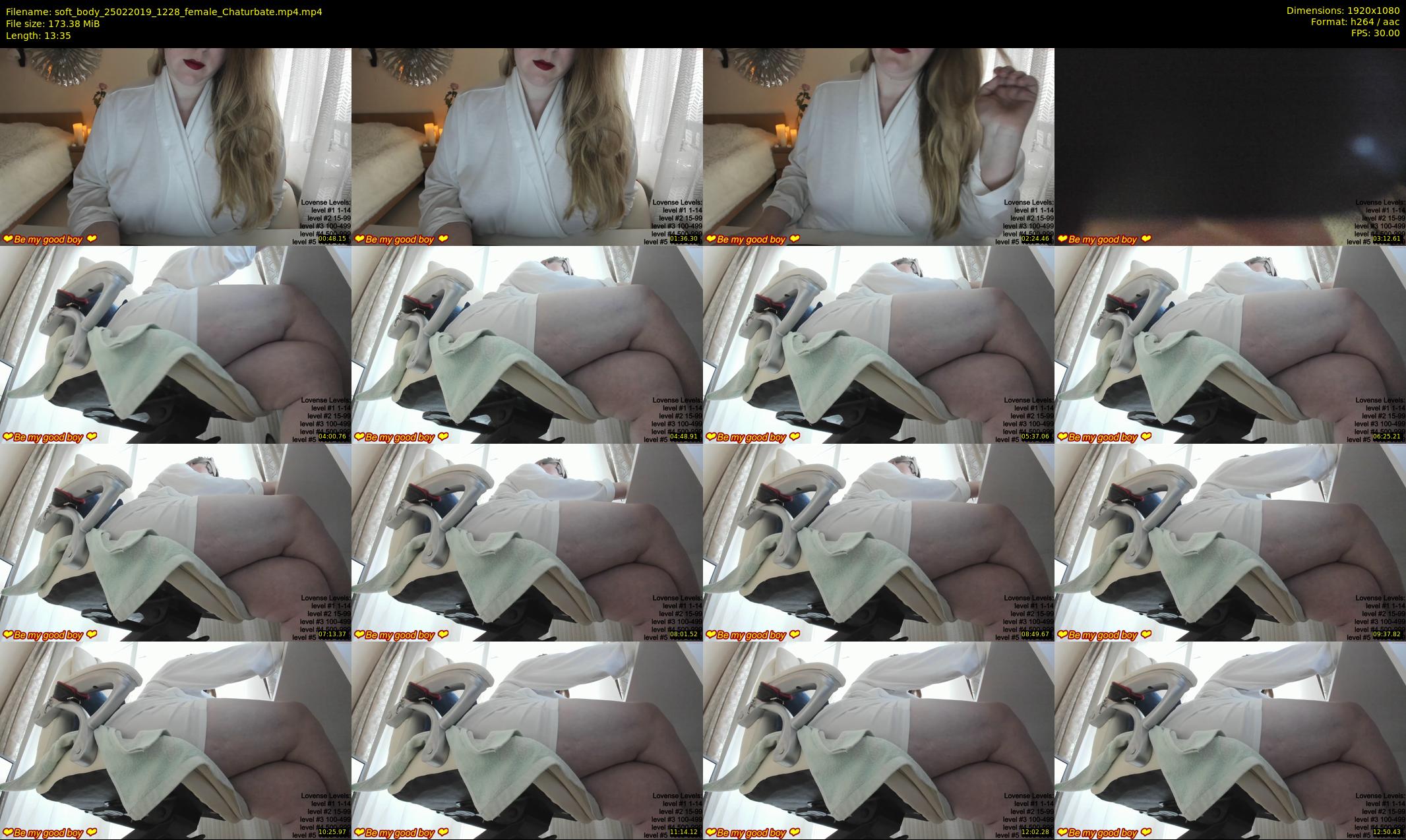 soft_body — 14 minute Chaturbate female cam show recording, 1080p, Feb 25, 2019