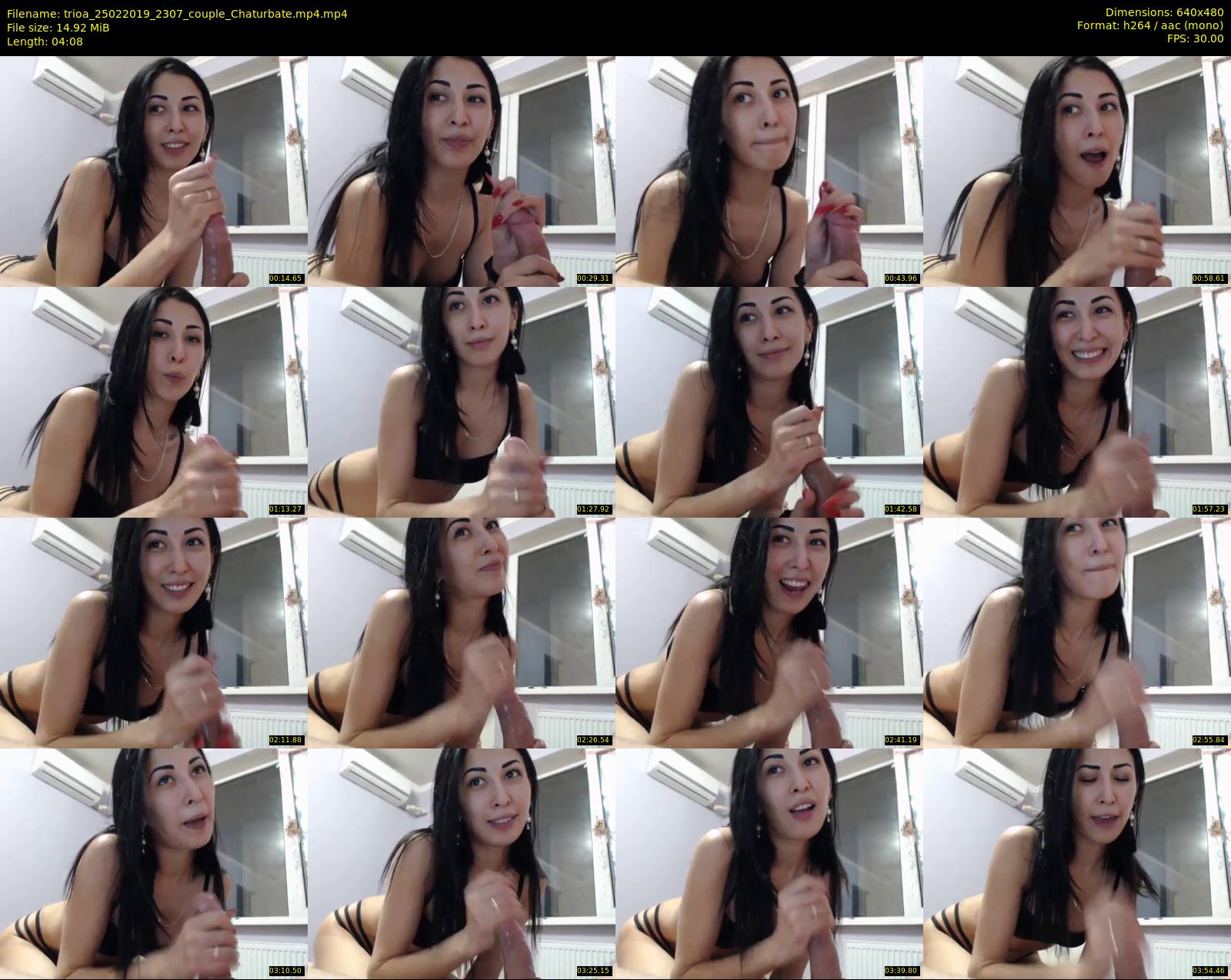 trioa — 5 minute Chaturbate couple cam show recording, 480p, Feb 25, 2019