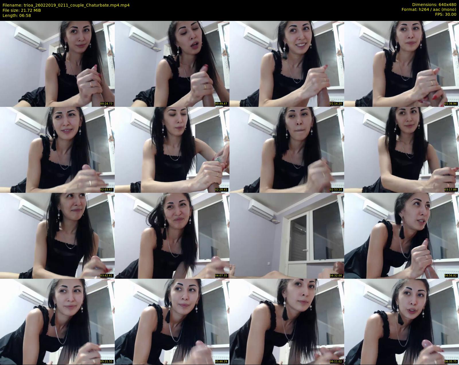 trioa — 7 minute Chaturbate couple cam show recording, 480p, Feb 26, 2019