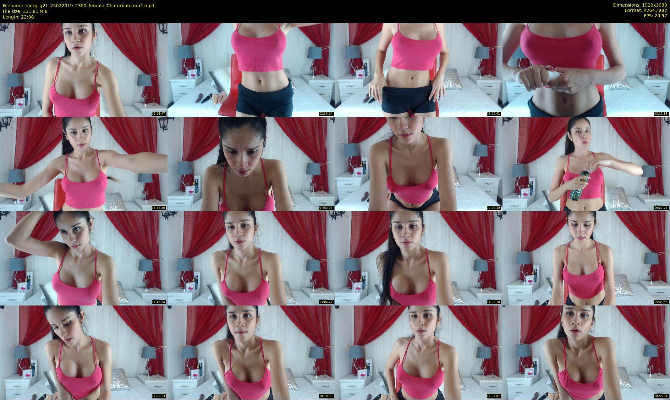 vicky_g21 — 23 minute Chaturbate female cam show recording, 1080p, Feb 25, 2019