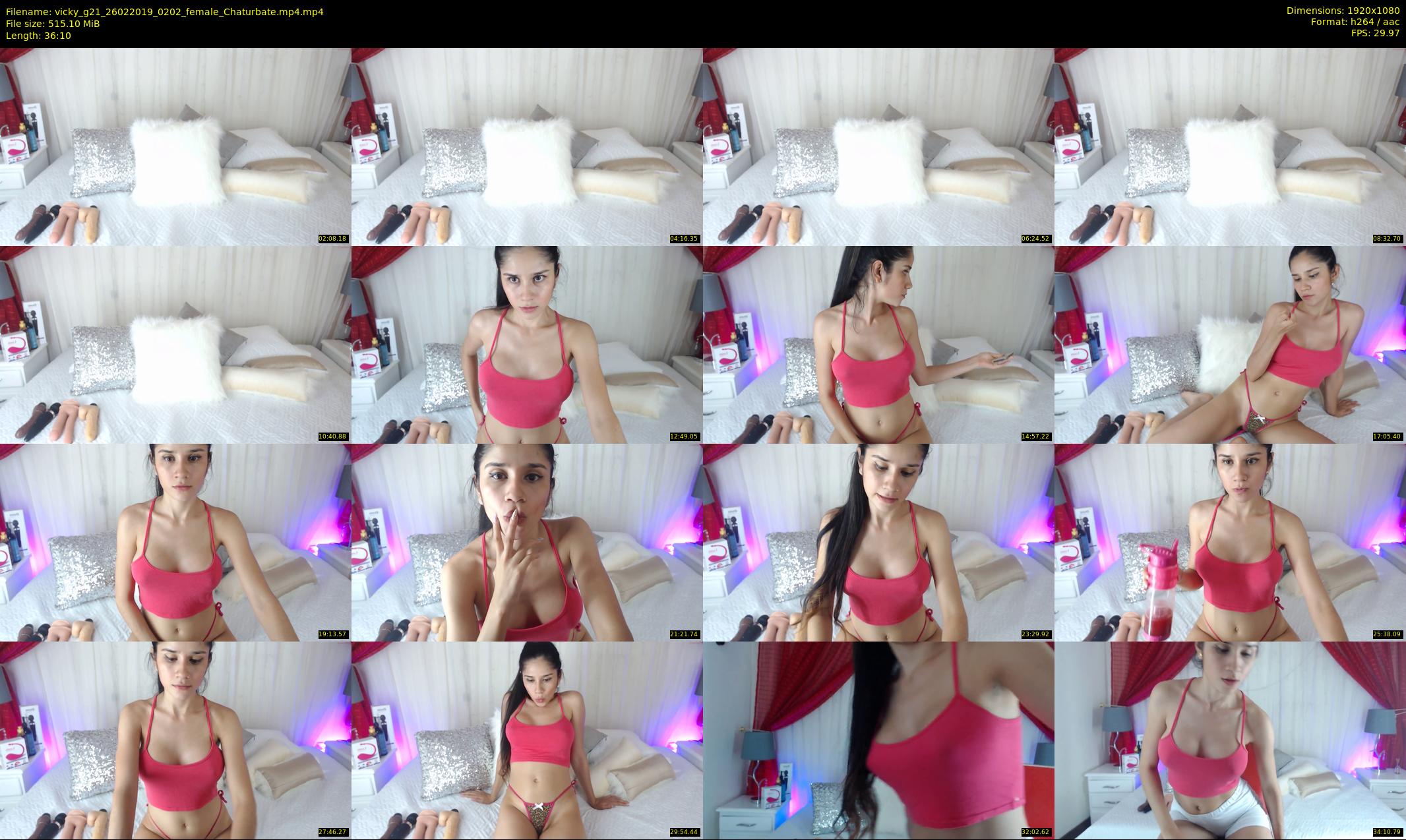 vicky_g21 — 37 minute Chaturbate female cam show recording, 1080p, Feb 26, 2019