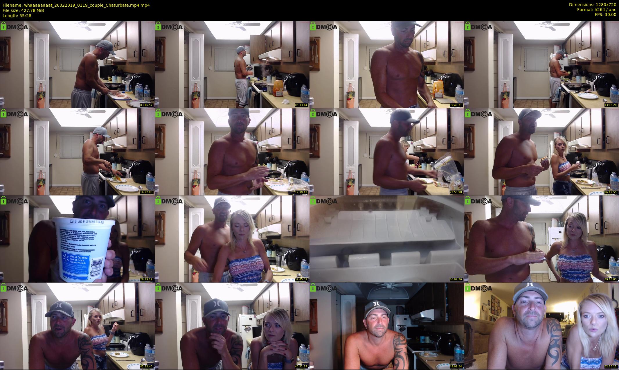 whaaaaaaaat — 56 minute Chaturbate couple cam show recording, 720p, Feb 26, 2019