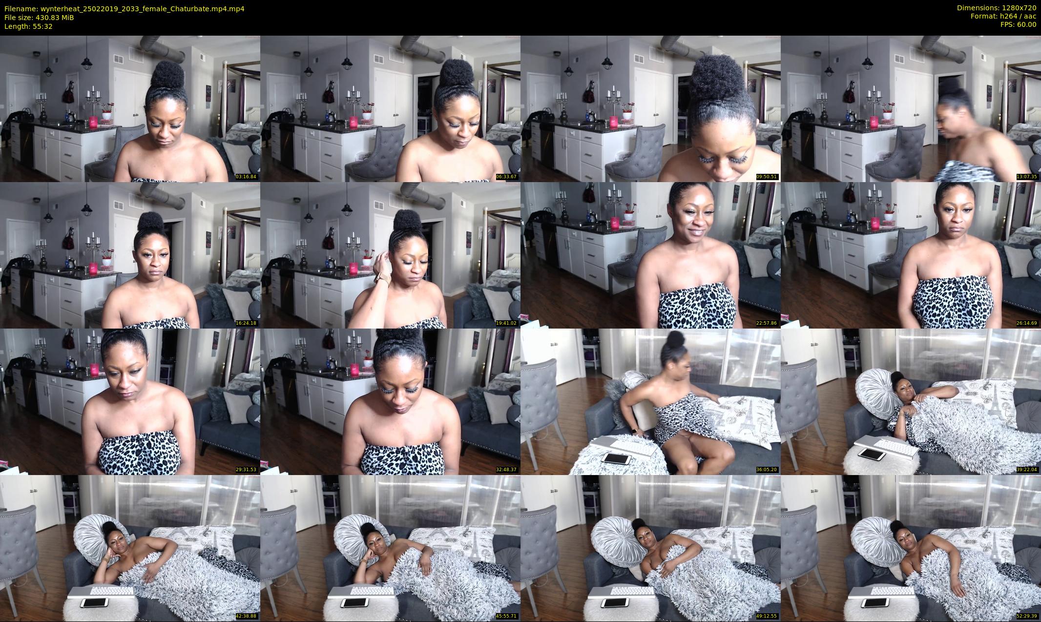 wynterheat — 56 minute Chaturbate female cam show recording, 720p, Feb 25, 2019