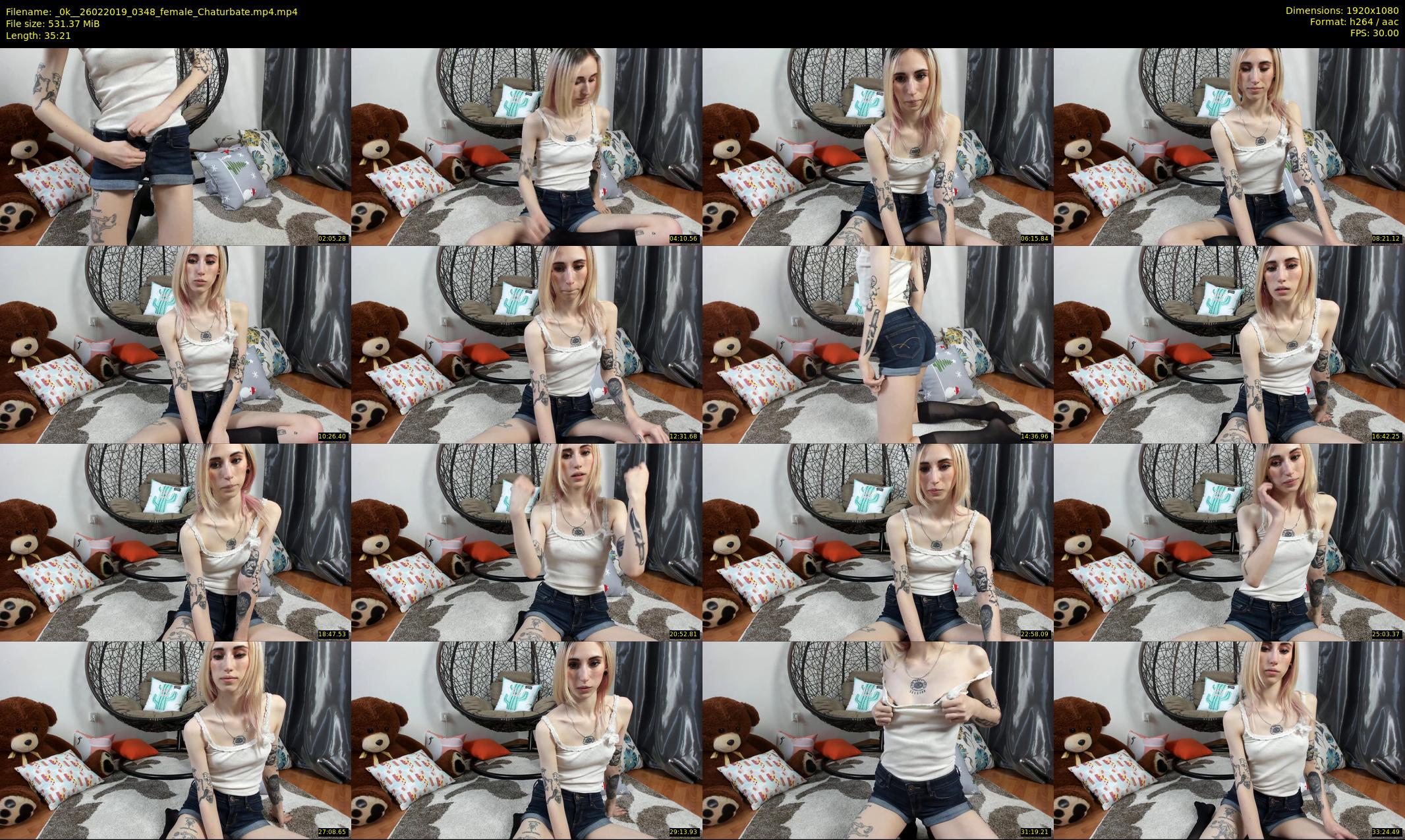_0k_ — 36 minute Chaturbate female cam show recording, 1080p, Feb 26, 2019