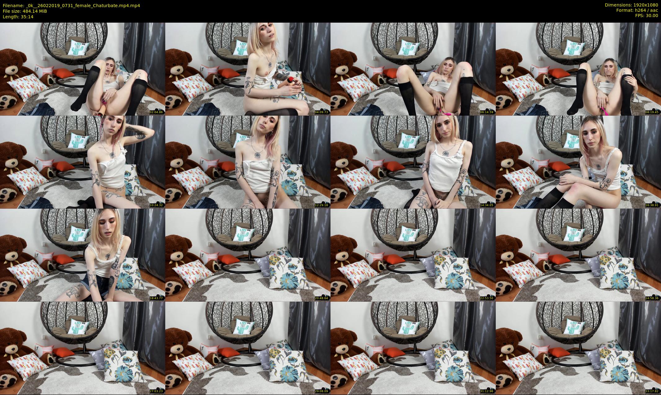 _0k_ — 36 minute Chaturbate female cam show recording, 1080p, Feb 26, 2019