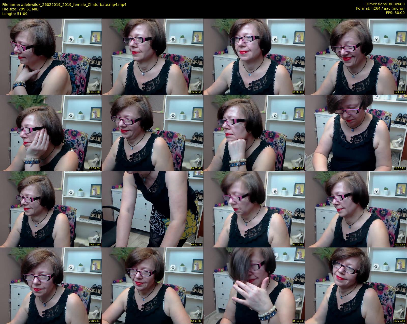 adelewildx — 52 minute Chaturbate female cam show recording, 480p, Feb 26, 2019
