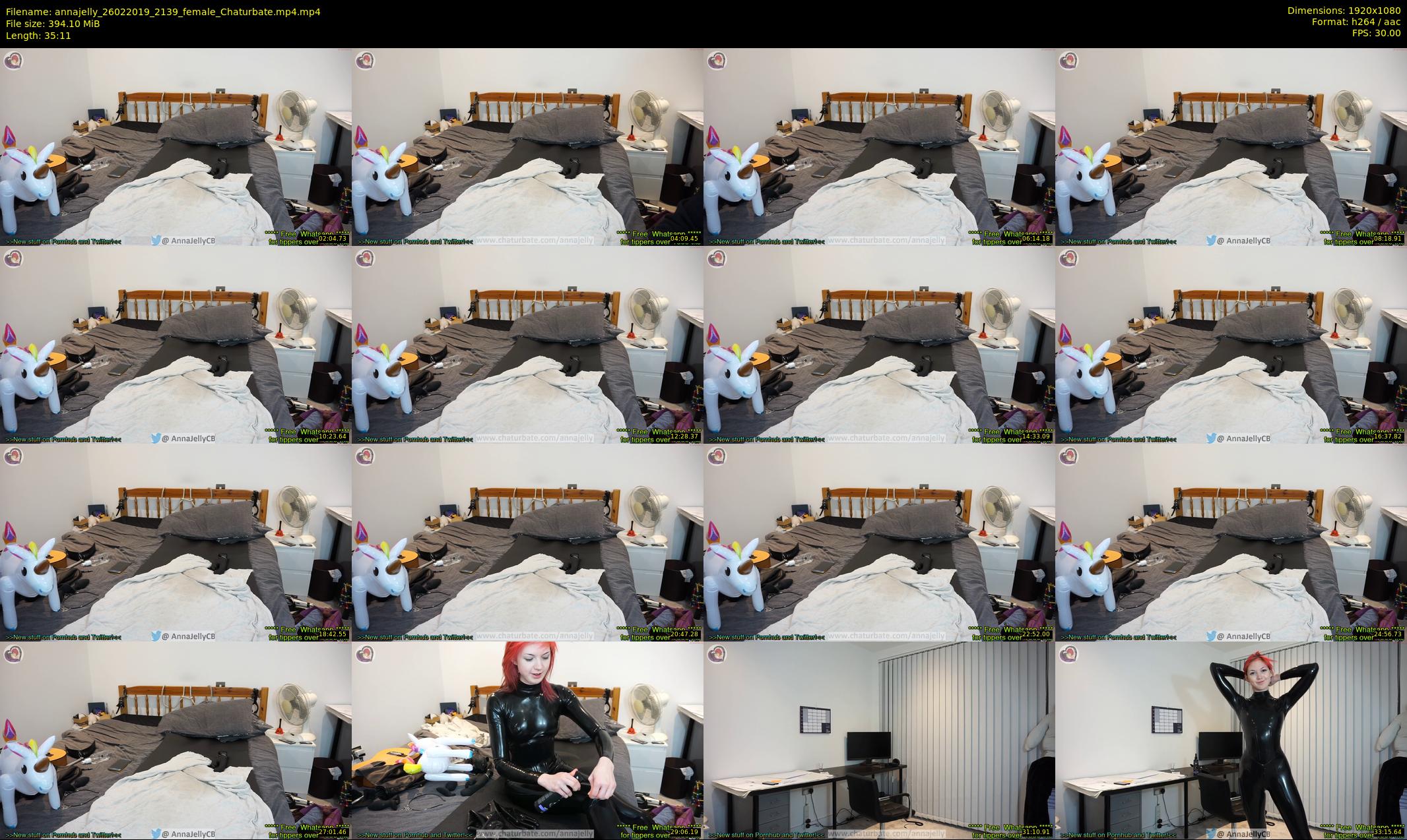 annajelly — 36 minute Chaturbate couple cam show recording, 1080p, Feb 26, 2019