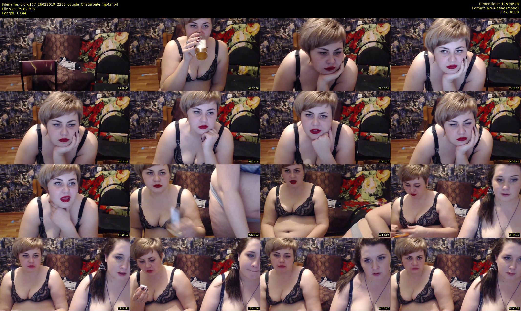 giorg107 — 14 minute Chaturbate couple cam show recording, 480p, Feb 26, 2019