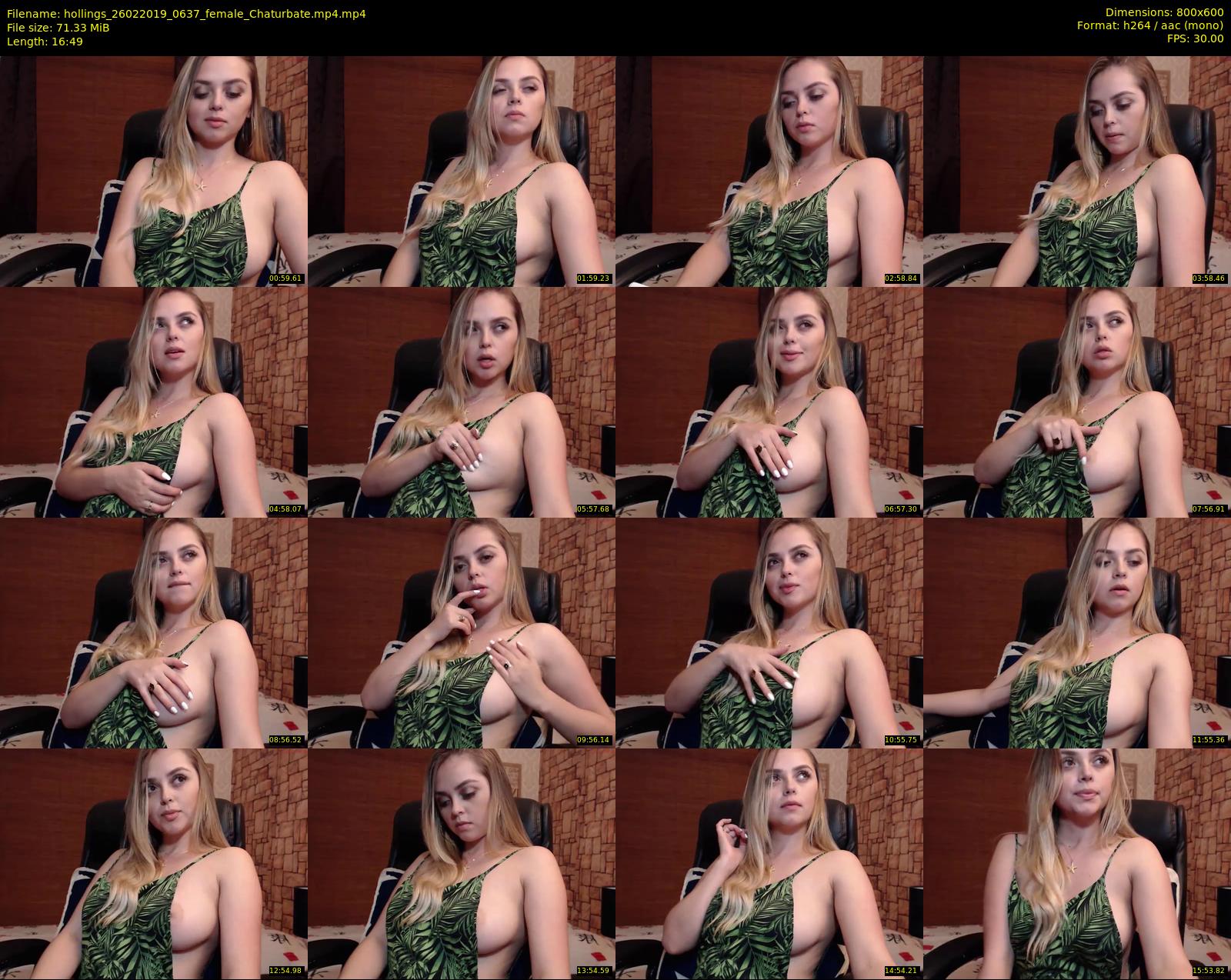 hollings — 17 minute Chaturbate couple cam show recording, 480p, Feb 26, 2019
