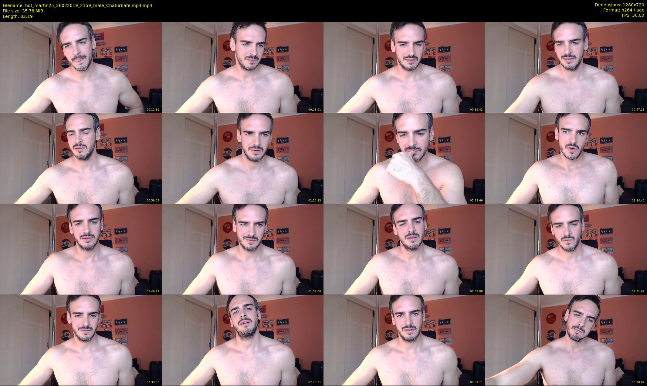 hot_martin25 — 4 minute Chaturbate male cam show recording, 720p, Feb 26, 2019