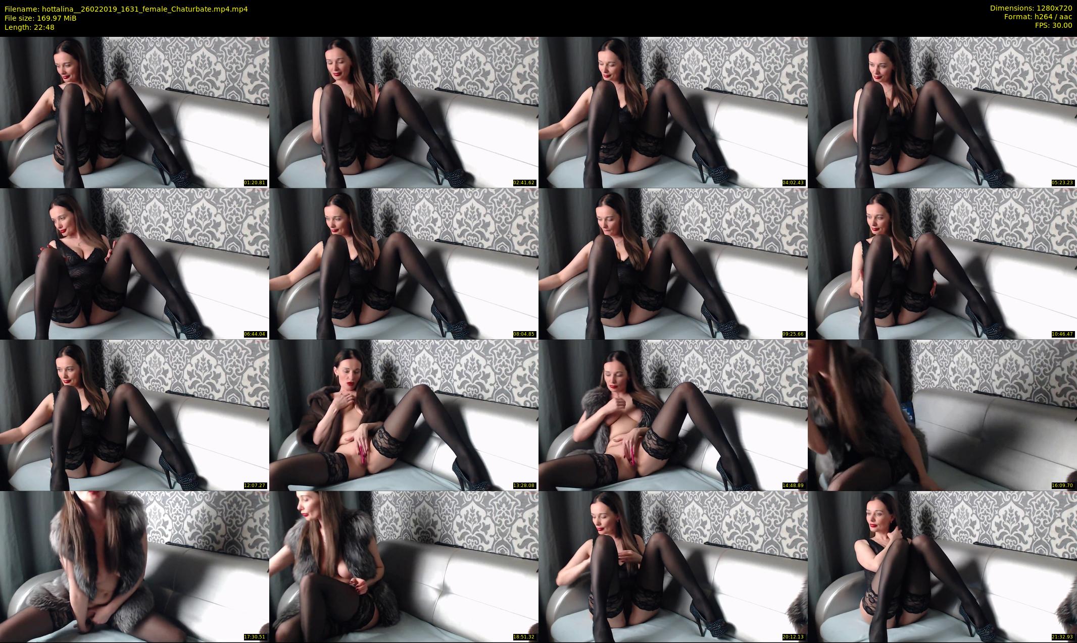 hottalina_ — 23 minute Chaturbate female cam show recording, 720p, Feb 26, 2019