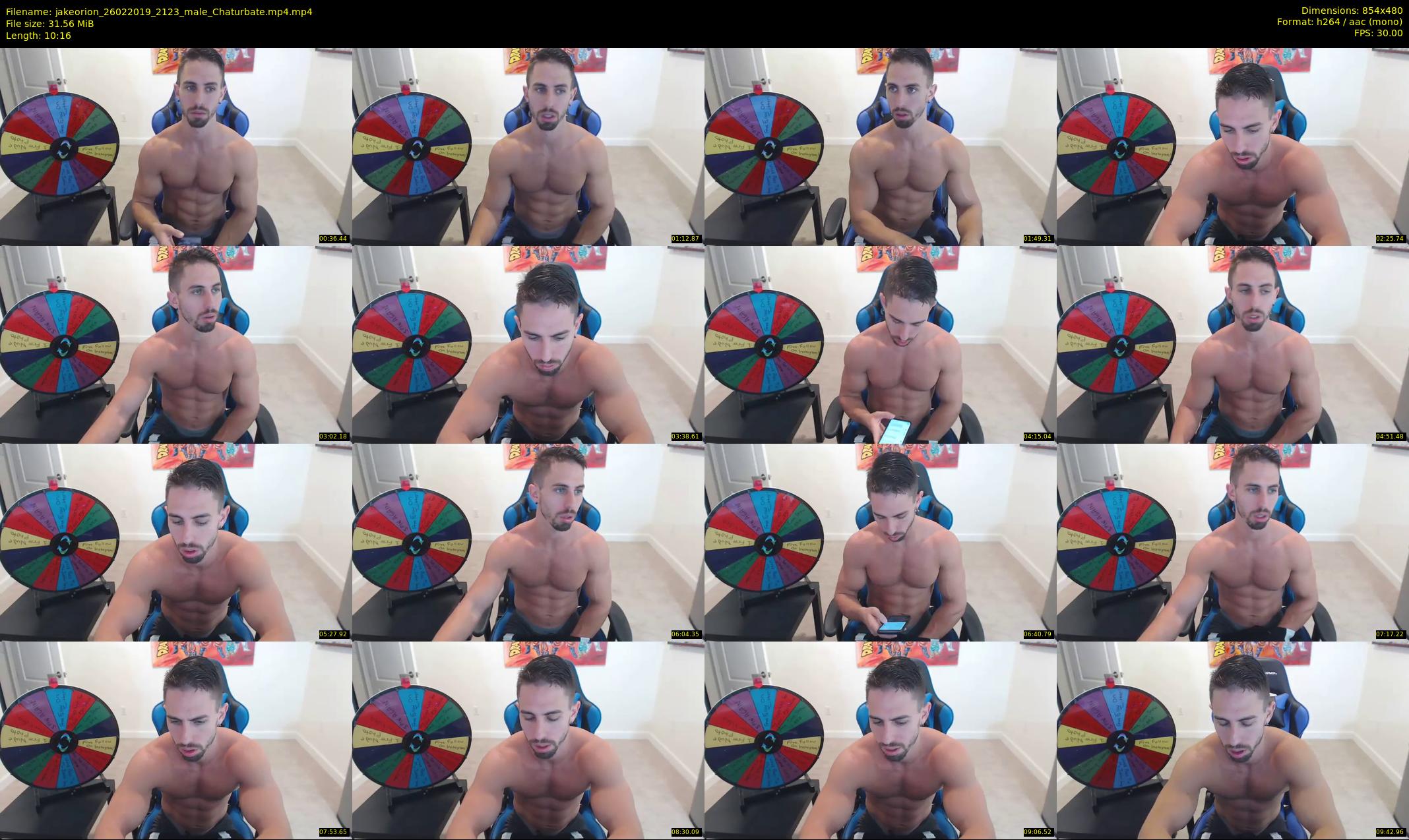jakeorion — 11 minute Chaturbate male cam show recording, 480p, Feb 26, 2019