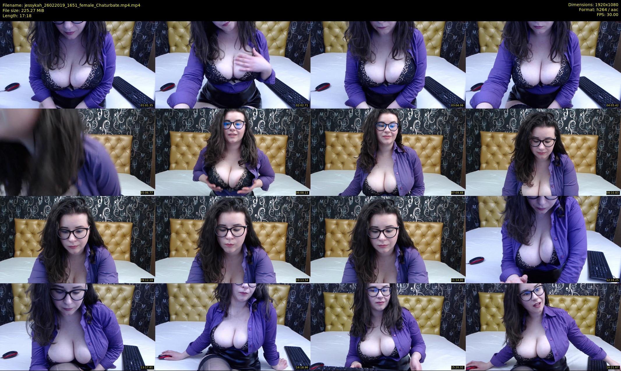 jessykah — 18 minute Chaturbate female cam show recording, 1080p, Feb 26, 2019