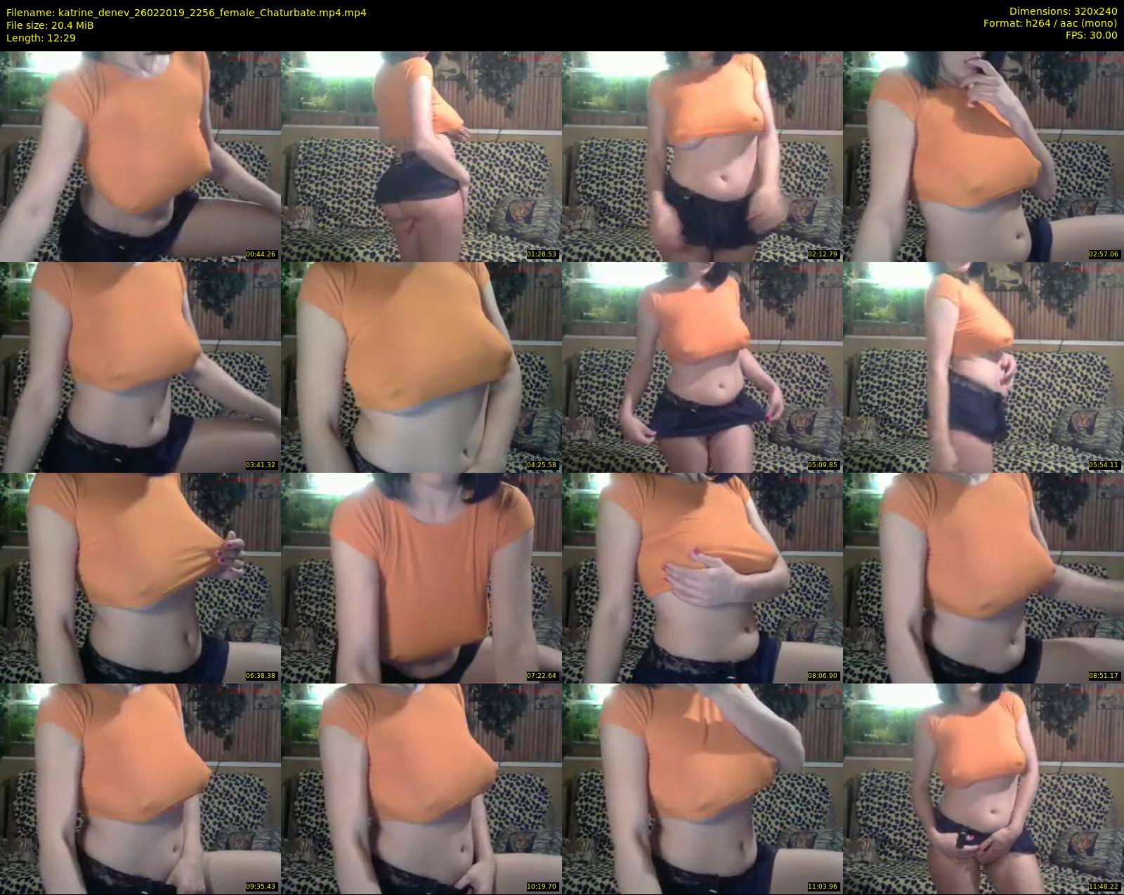 katrine_denev — 13 minute Chaturbate female cam show recording, SD, Feb 26, 2019