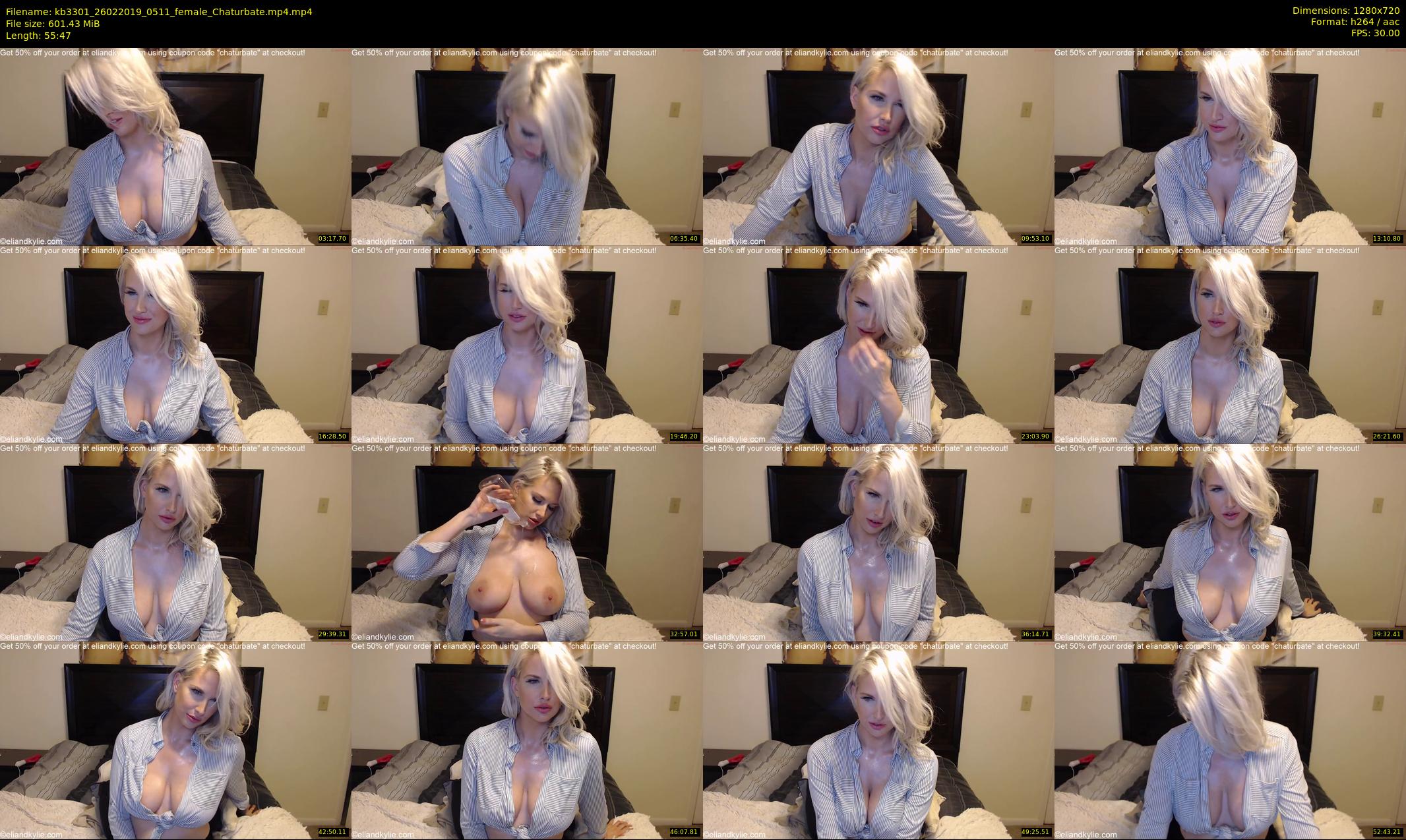kb3301 — 56 minute Chaturbate couple cam show recording, 720p, Feb 26, 2019