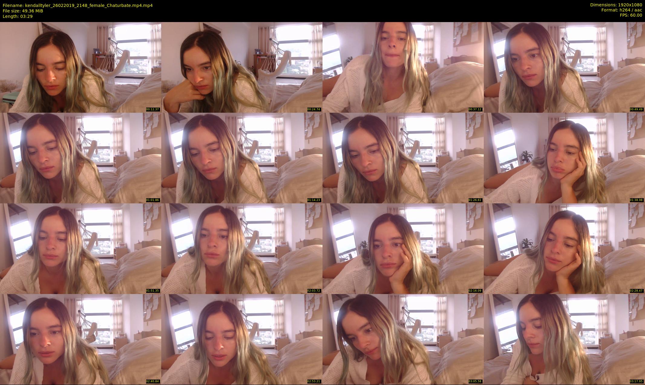 kendalltyler — 4 minute Chaturbate female cam show recording, 1080p, Feb 26, 2019