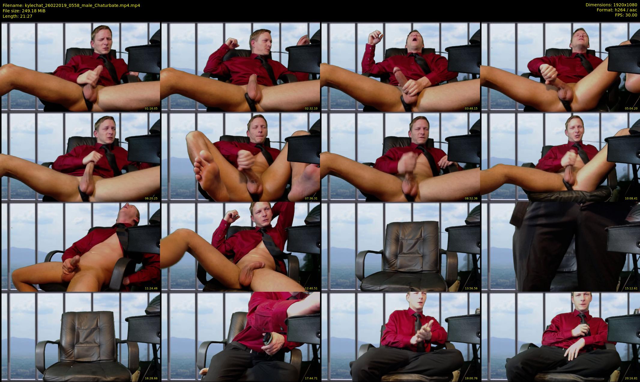 kylechat — 22 minute Chaturbate male cam show recording, 1080p, Feb 26, 2019