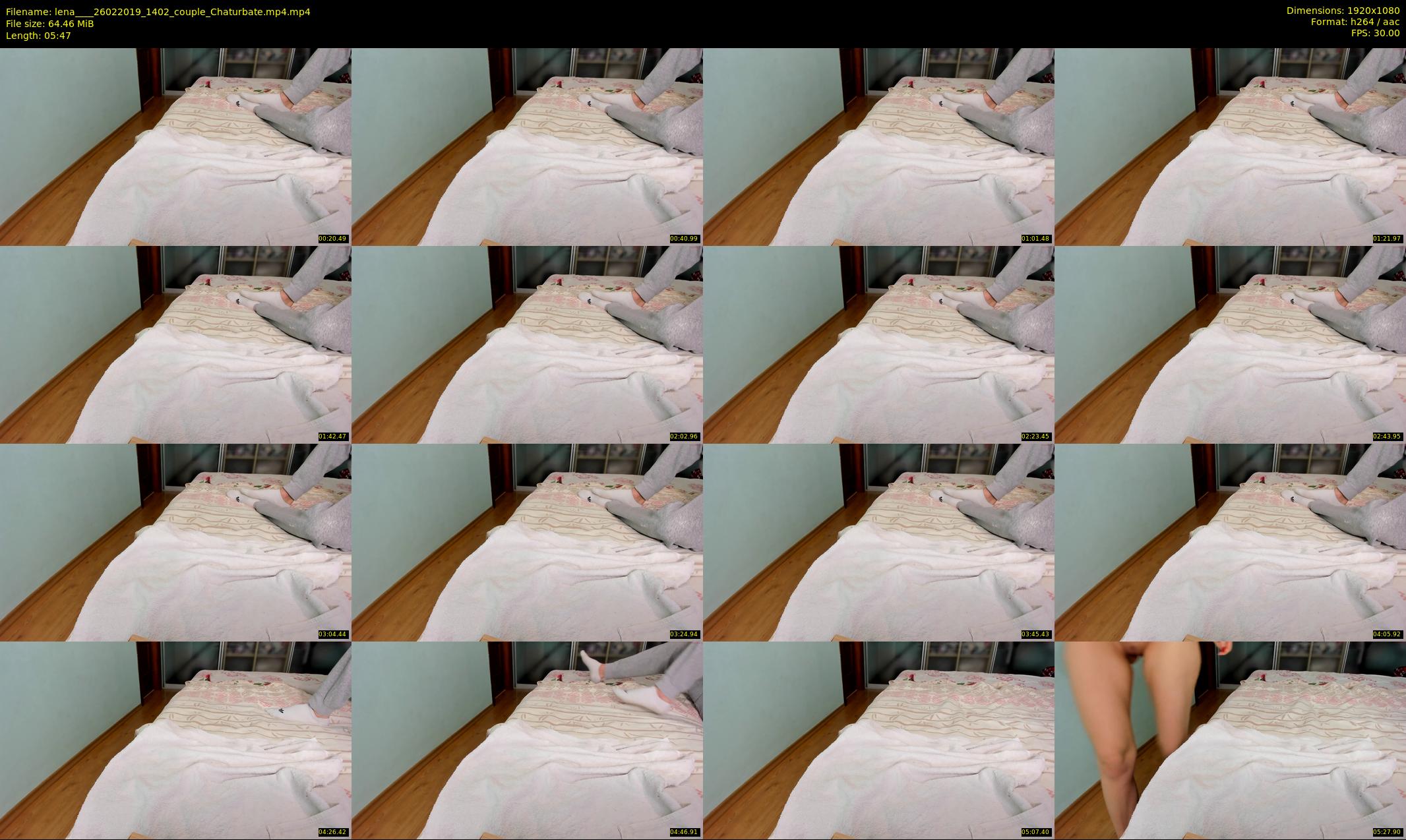 lena___ — 6 minute Chaturbate female cam show recording, 1080p, Feb 26, 2019