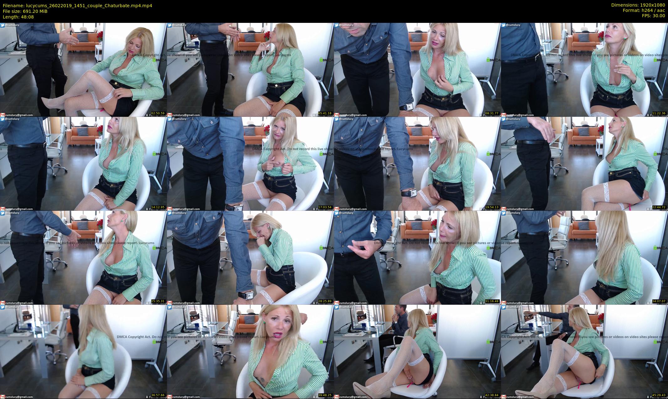 lucycums — 49 minute Chaturbate couple cam show recording, 1080p, Feb 26, 2019