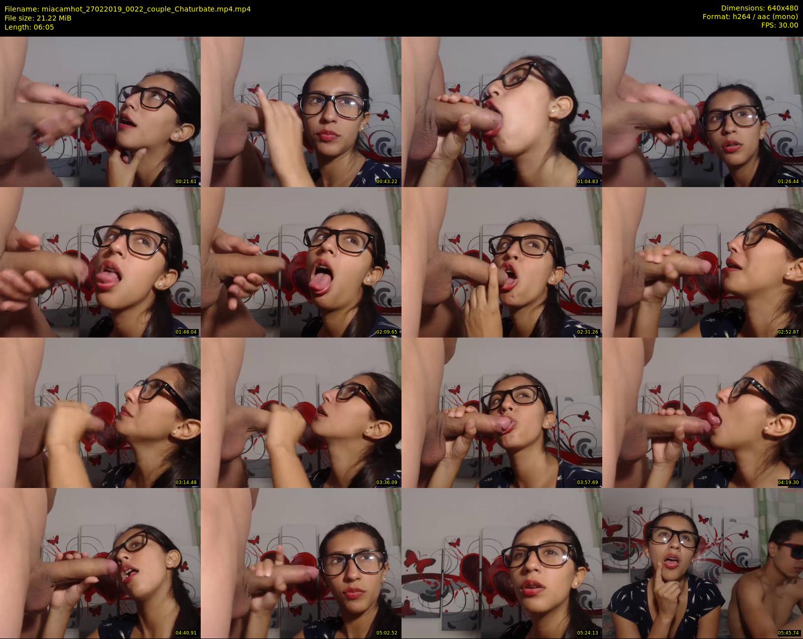 miacamhot — 7 minute Chaturbate couple cam show recording, 480p, Feb 27, 2019