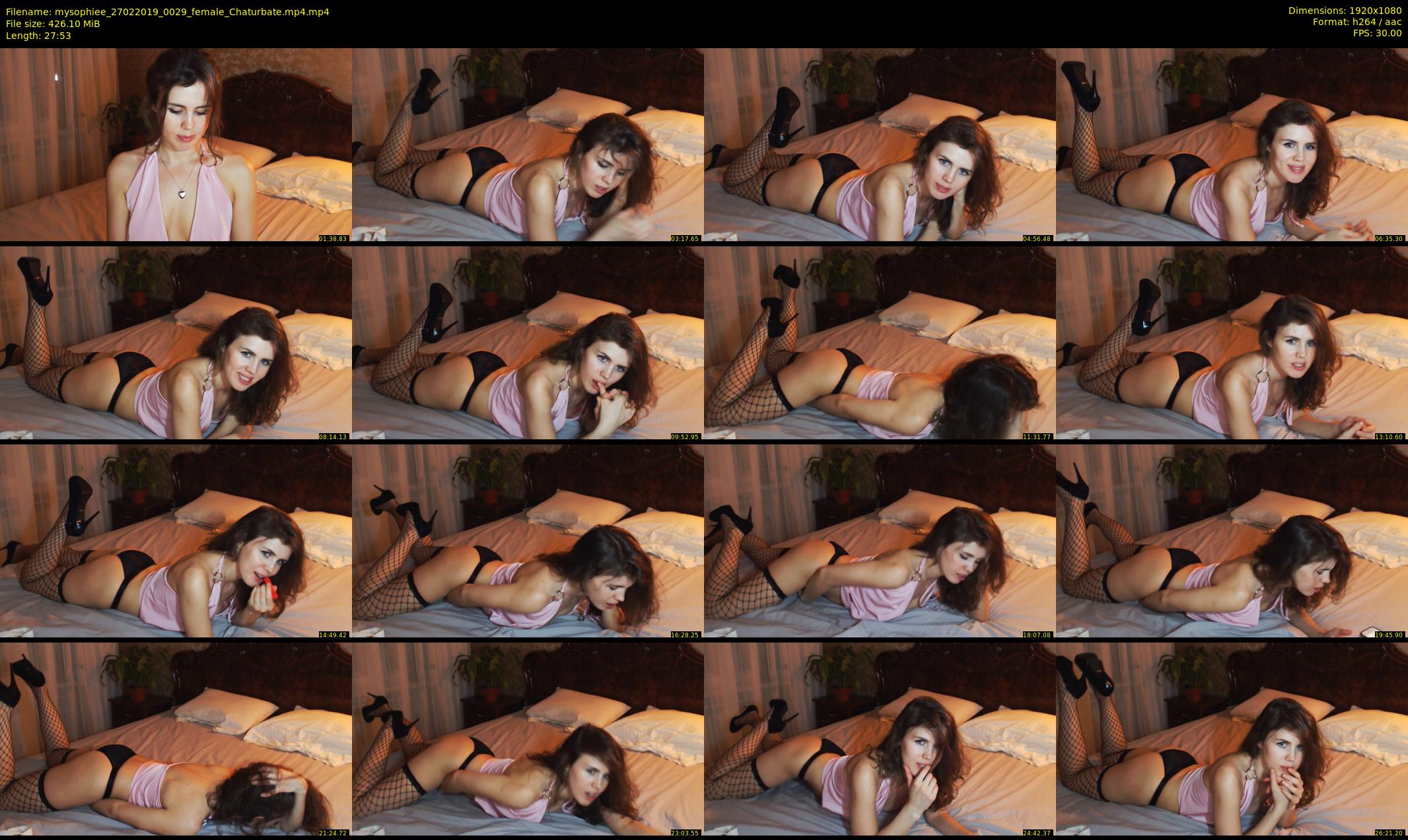 mysophiee — 28 minute Chaturbate female cam show recording, 1080p, Feb 27, 2019