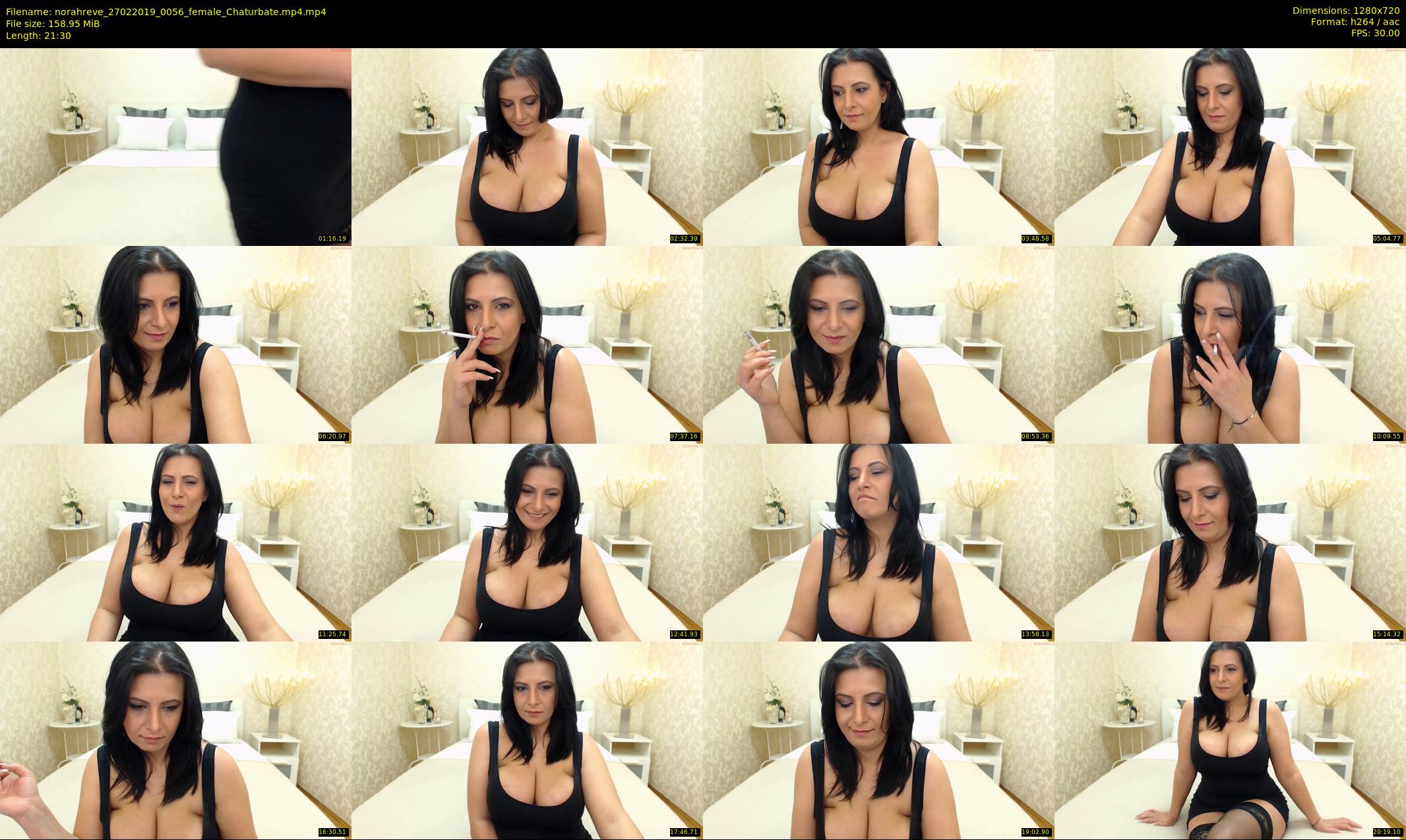 norahreve — 22 minute Chaturbate female cam show recording, 720p, Feb 27, 2019