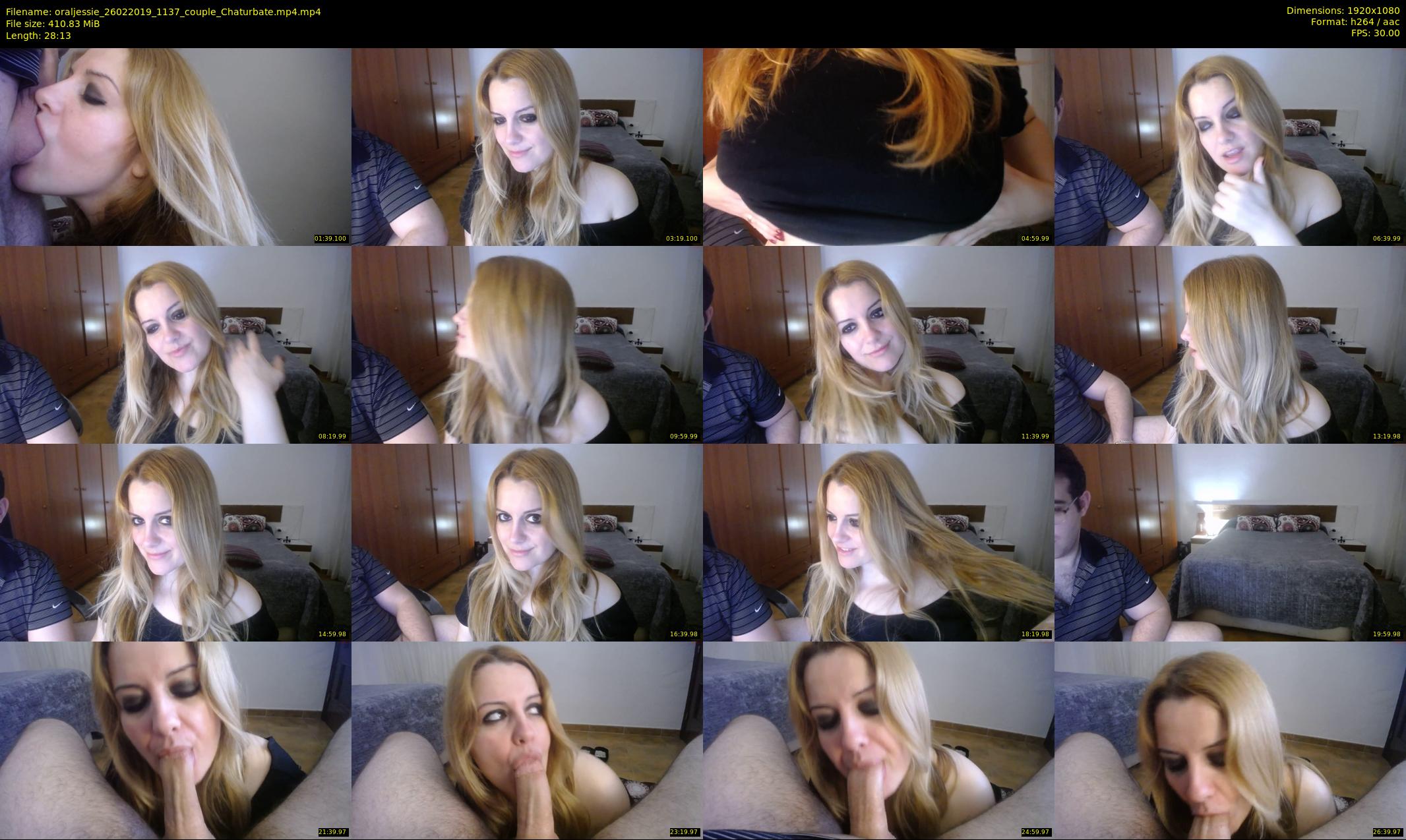 oraljessie — 29 minute Chaturbate couple cam show recording, 1080p, Feb 26, 2019