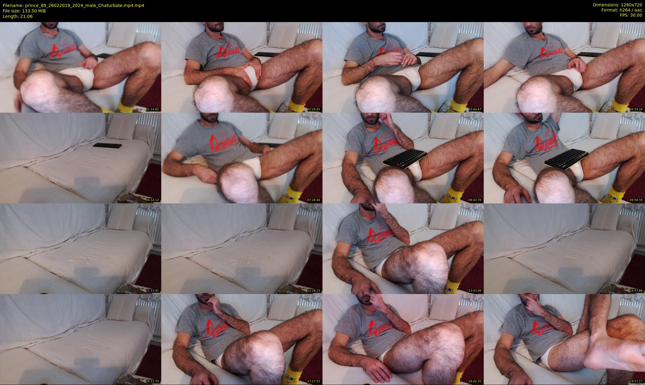 prince_89 — 22 minute Chaturbate male cam show recording, 720p, Feb 26, 2019