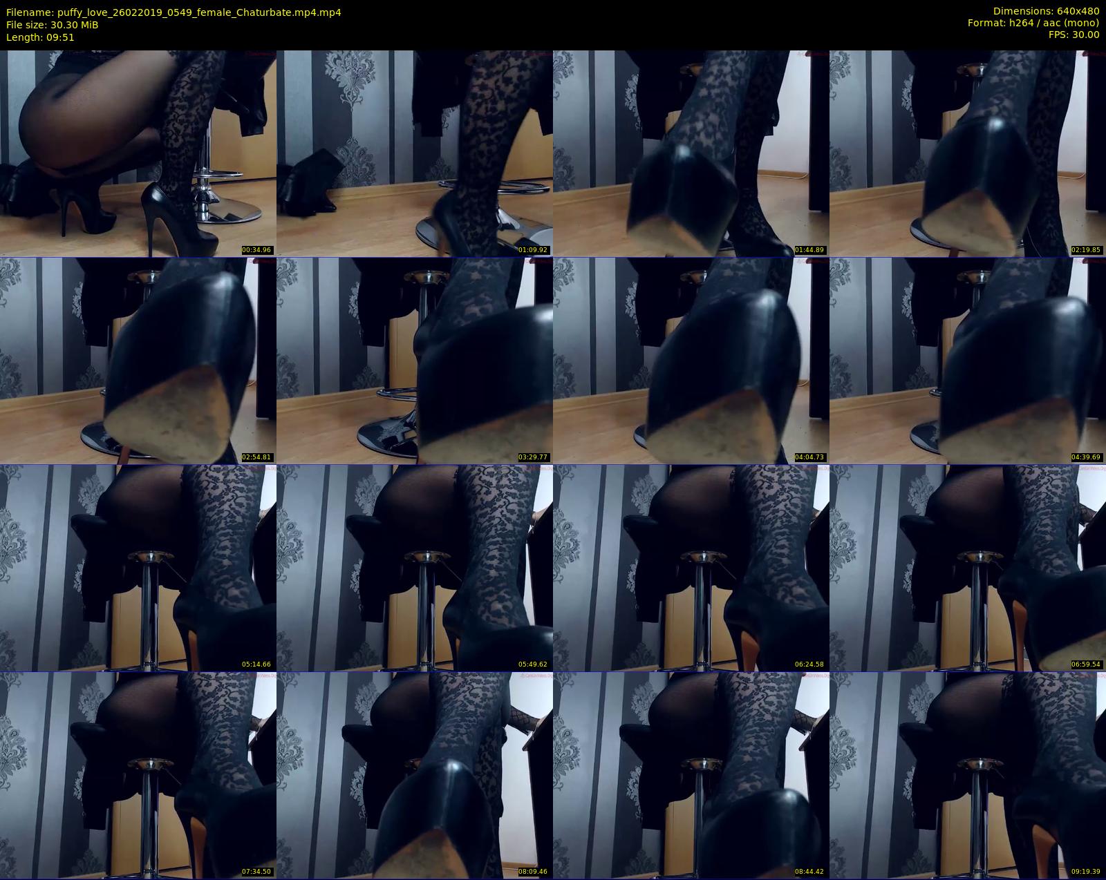 puffy_love — 10 minute Chaturbate female cam show recording, 480p, Feb 26, 2019