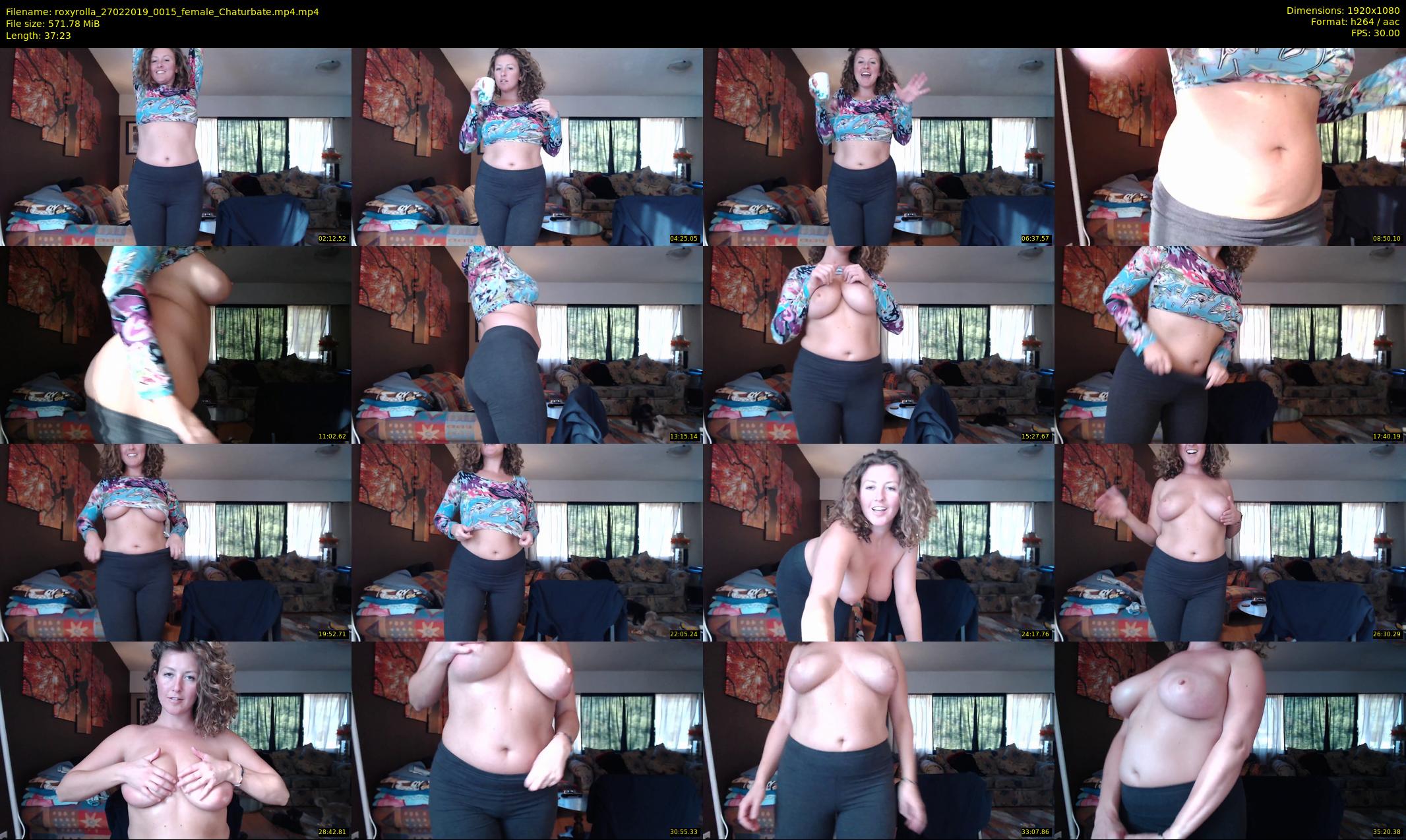 roxyrolla — 38 minute Chaturbate female cam show recording, 1080p, Feb 27, 2019
