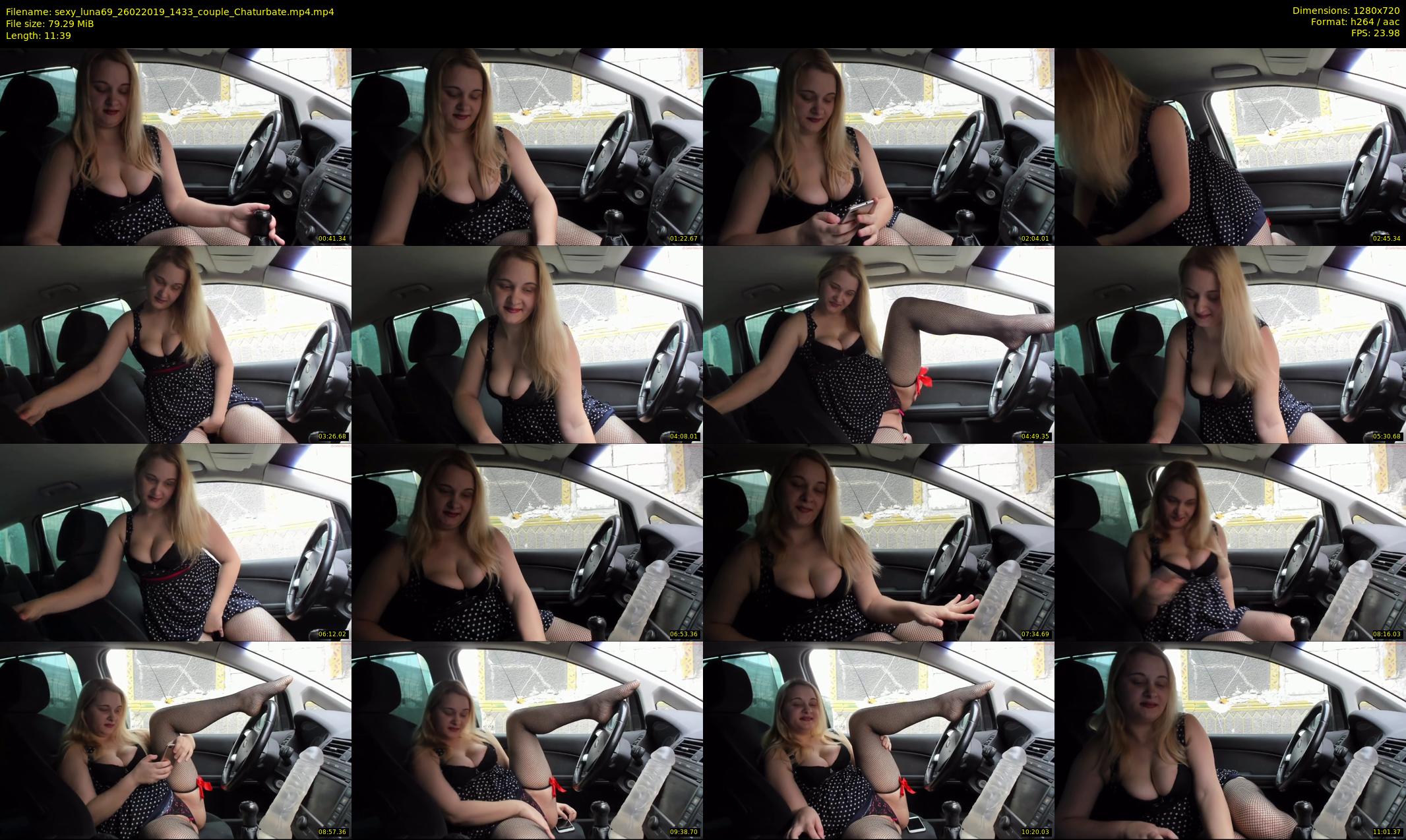 sexy_luna69 — 12 minute Chaturbate couple cam show recording, 720p, Feb 26, 2019