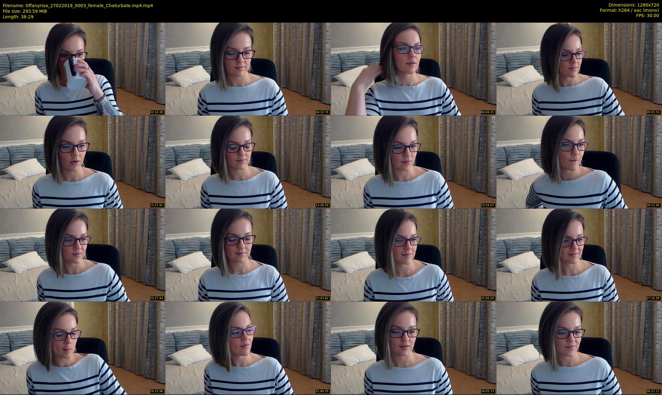 tiffanyriox — 39 minute Chaturbate female cam show recording, 720p, Feb 27, 2019