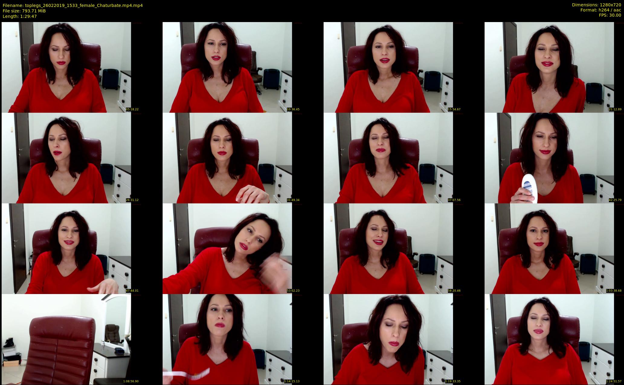 toplegs — 90 minute Chaturbate female cam show recording, 720p, Feb 26, 2019