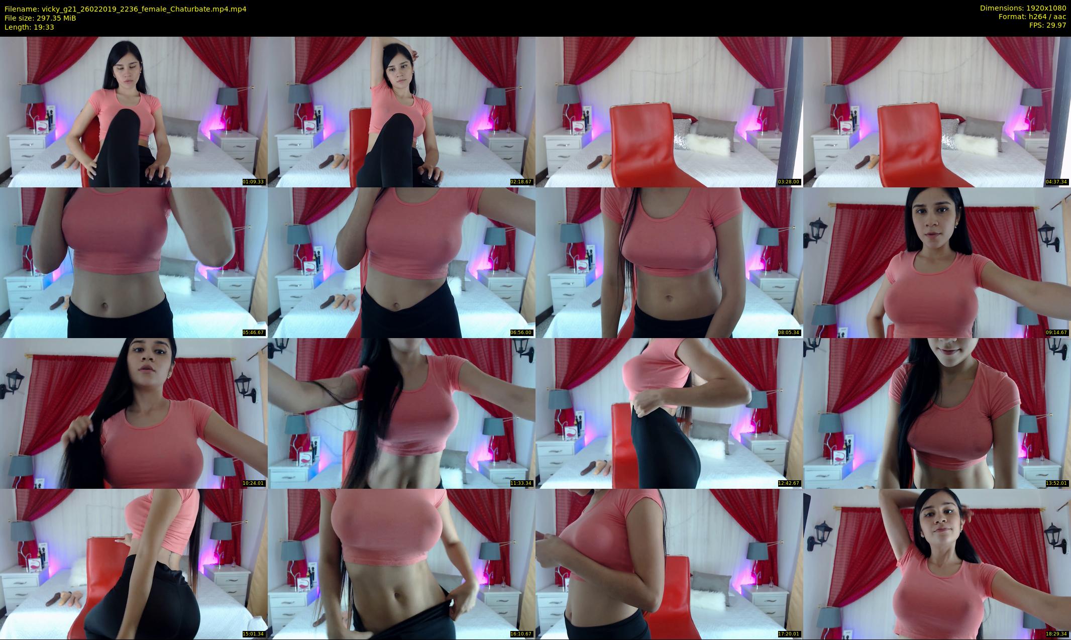 vicky_g21 — 20 minute Chaturbate female cam show recording, 1080p, Feb 26, 2019