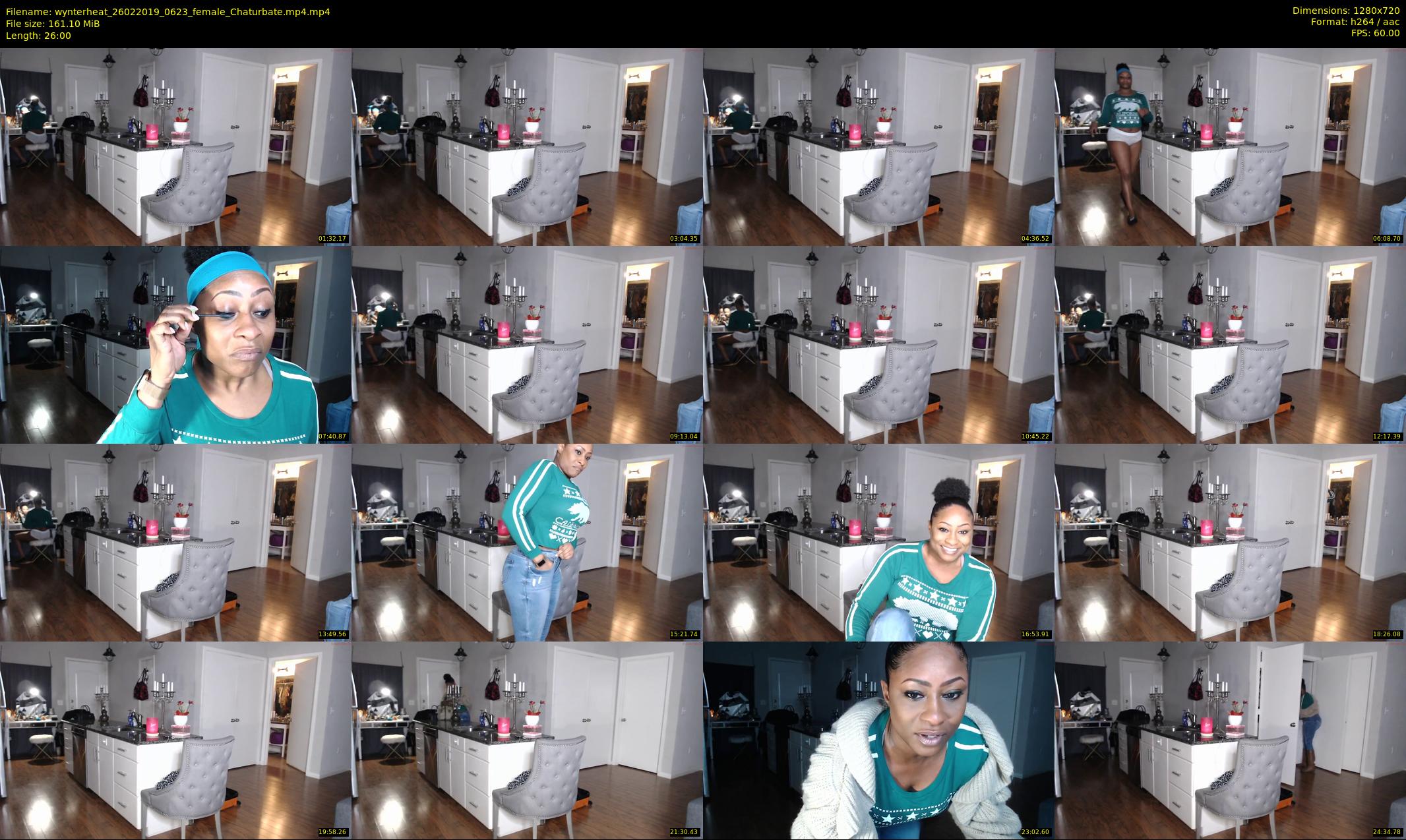 wynterheat — 26 minute Chaturbate female cam show recording, 720p, Feb 26, 2019