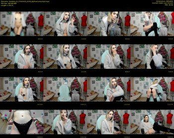 Goddess_B — 117 minute MyFreeCams cam show recording, 480p, Feb 27, 2019