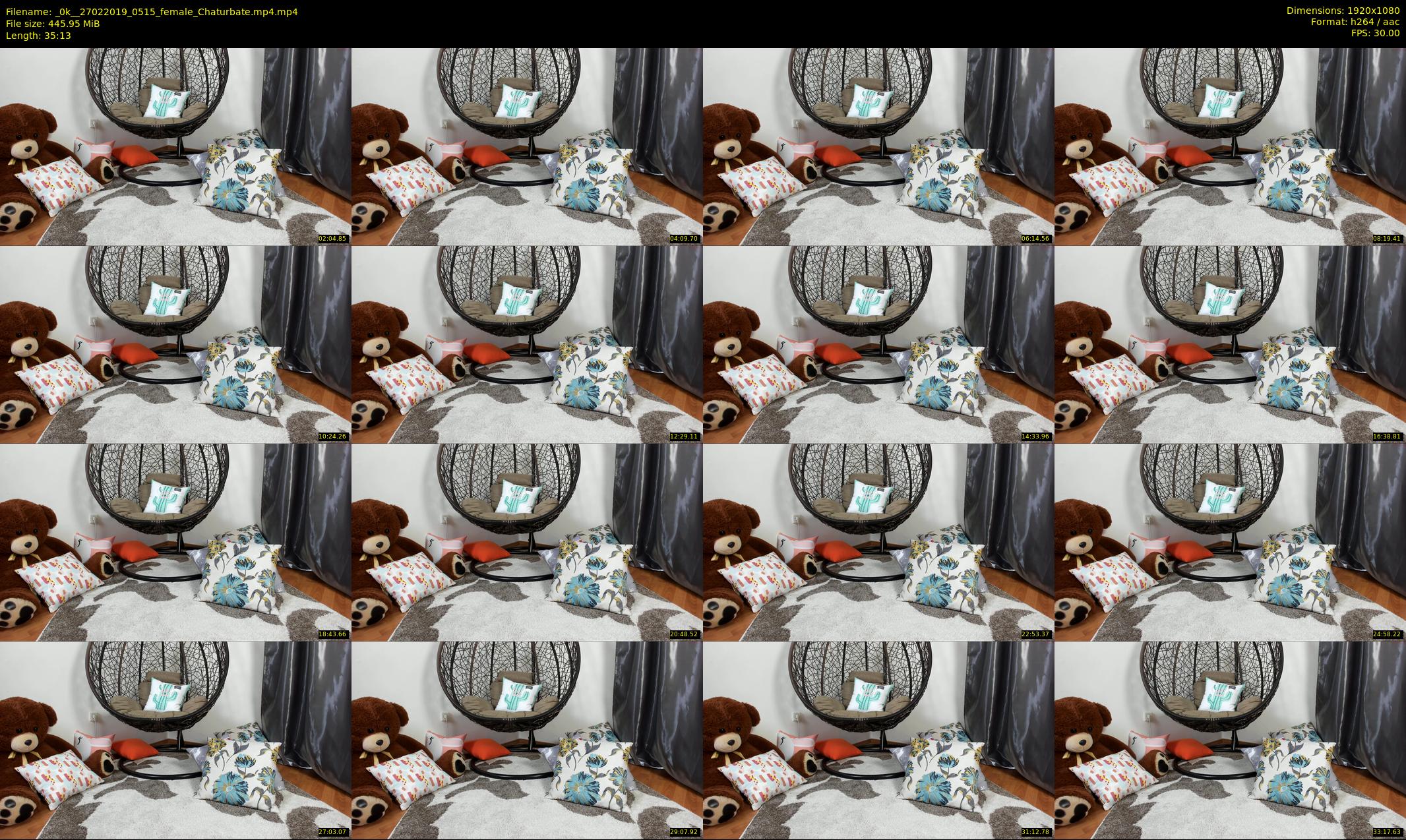 _0k_ — 36 minute Chaturbate female cam show recording, 1080p, Feb 27, 2019