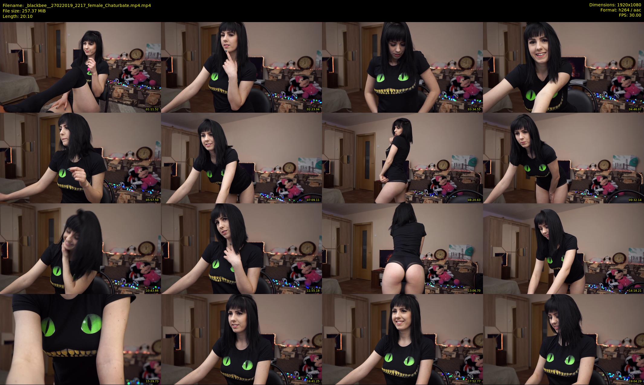 _blackbee_ — 21 minute Chaturbate female cam show recording, 1080p, Feb 27, 2019