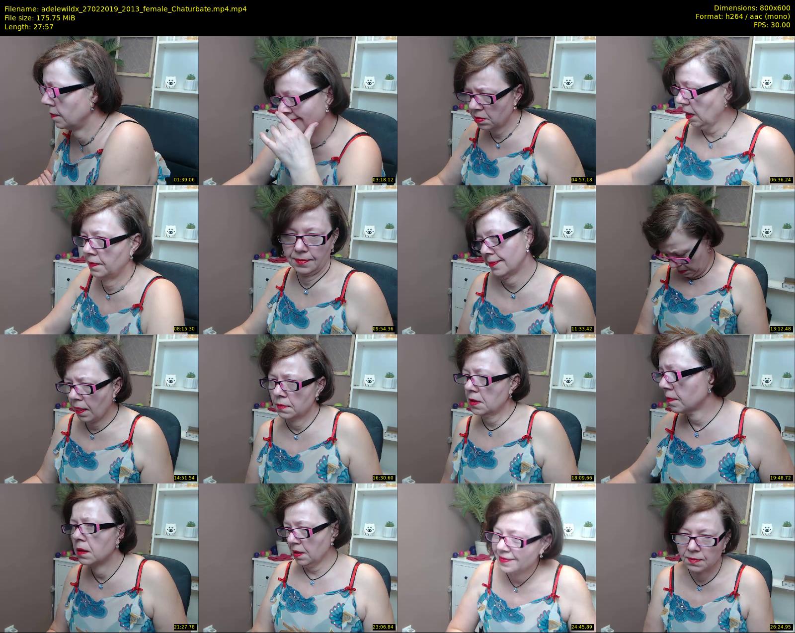 adelewildx — 28 minute Chaturbate female cam show recording, 480p, Feb 27, 2019