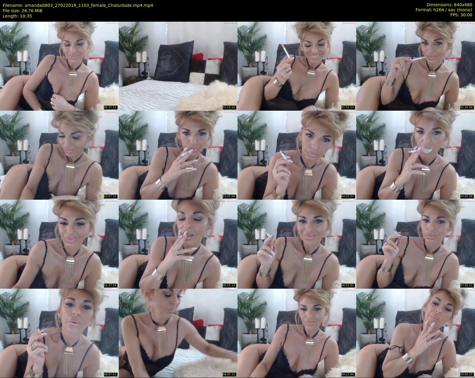 amanda0803 — 11 minute Chaturbate female cam show recording, 480p, Feb 27, 2019