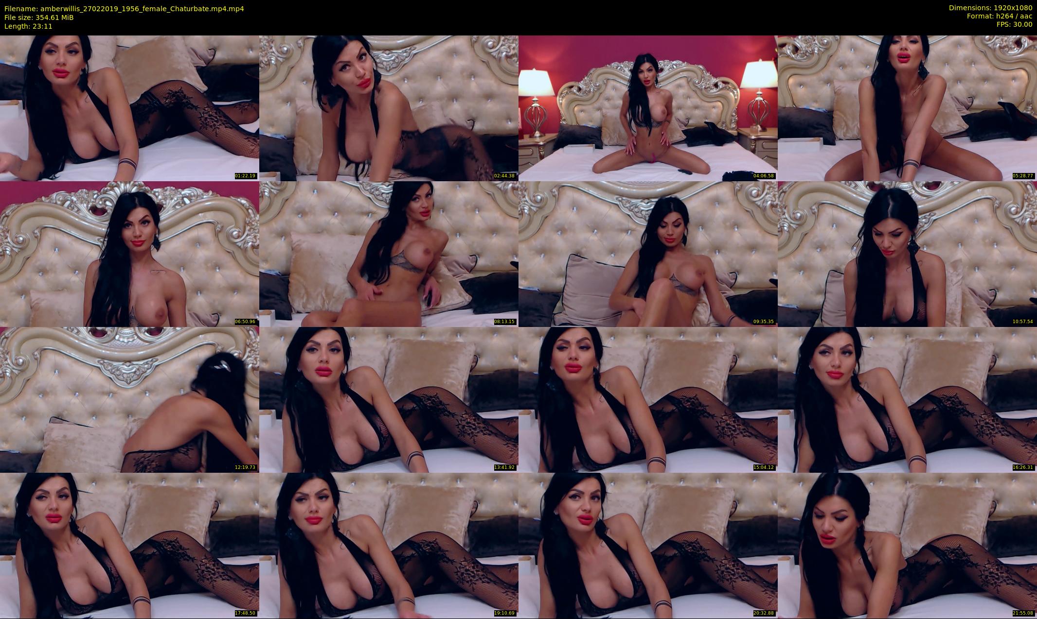amberwillis — 24 minute Chaturbate female cam show recording, 1080p, Feb 27, 2019