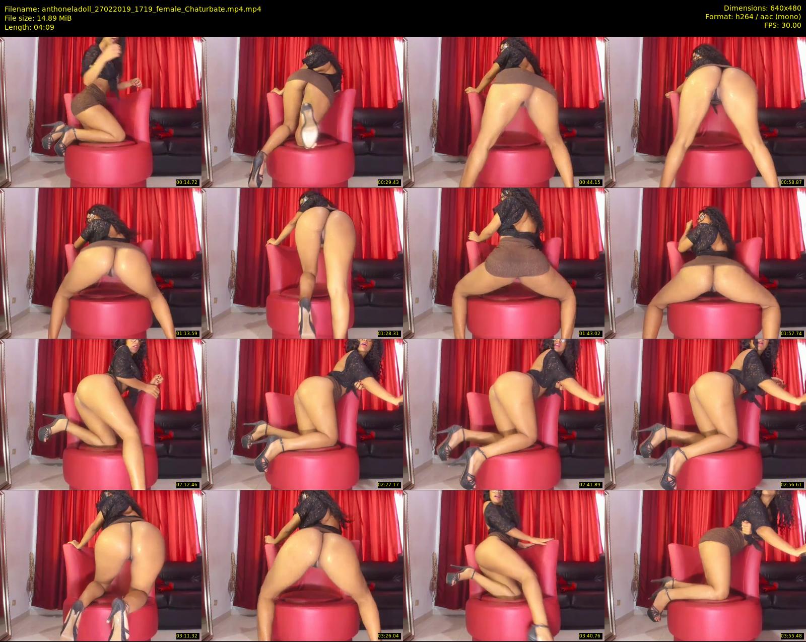 anthoneladoll — 5 minute Chaturbate female cam show recording, 480p, Feb 27, 2019