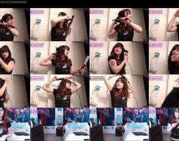 blueasfuck — 34 minute Chaturbate female cam show recording, 1080p, Feb 27, 2019
