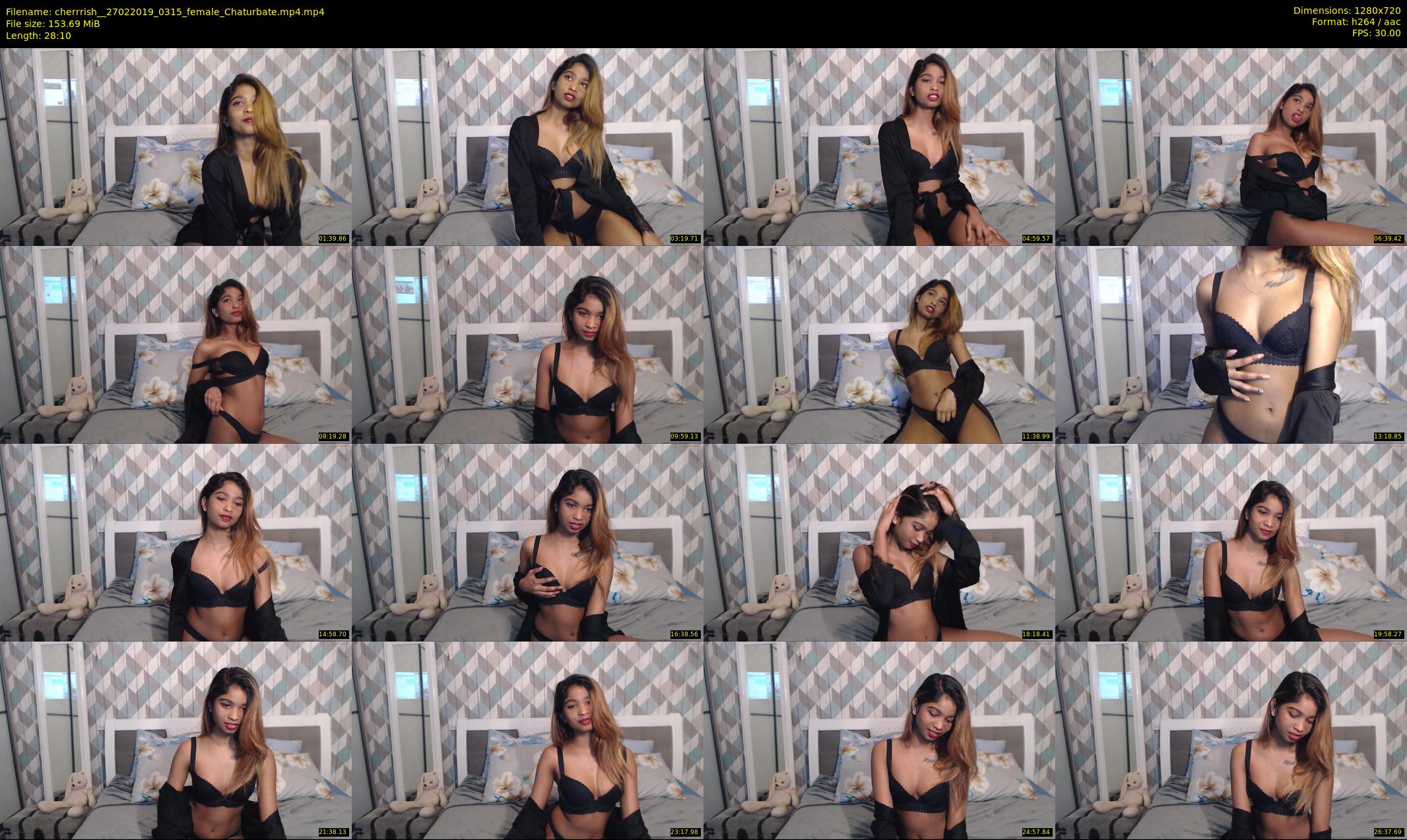 cherrrish_ — 29 minute Chaturbate female cam show recording, 720p, Feb 27, 2019