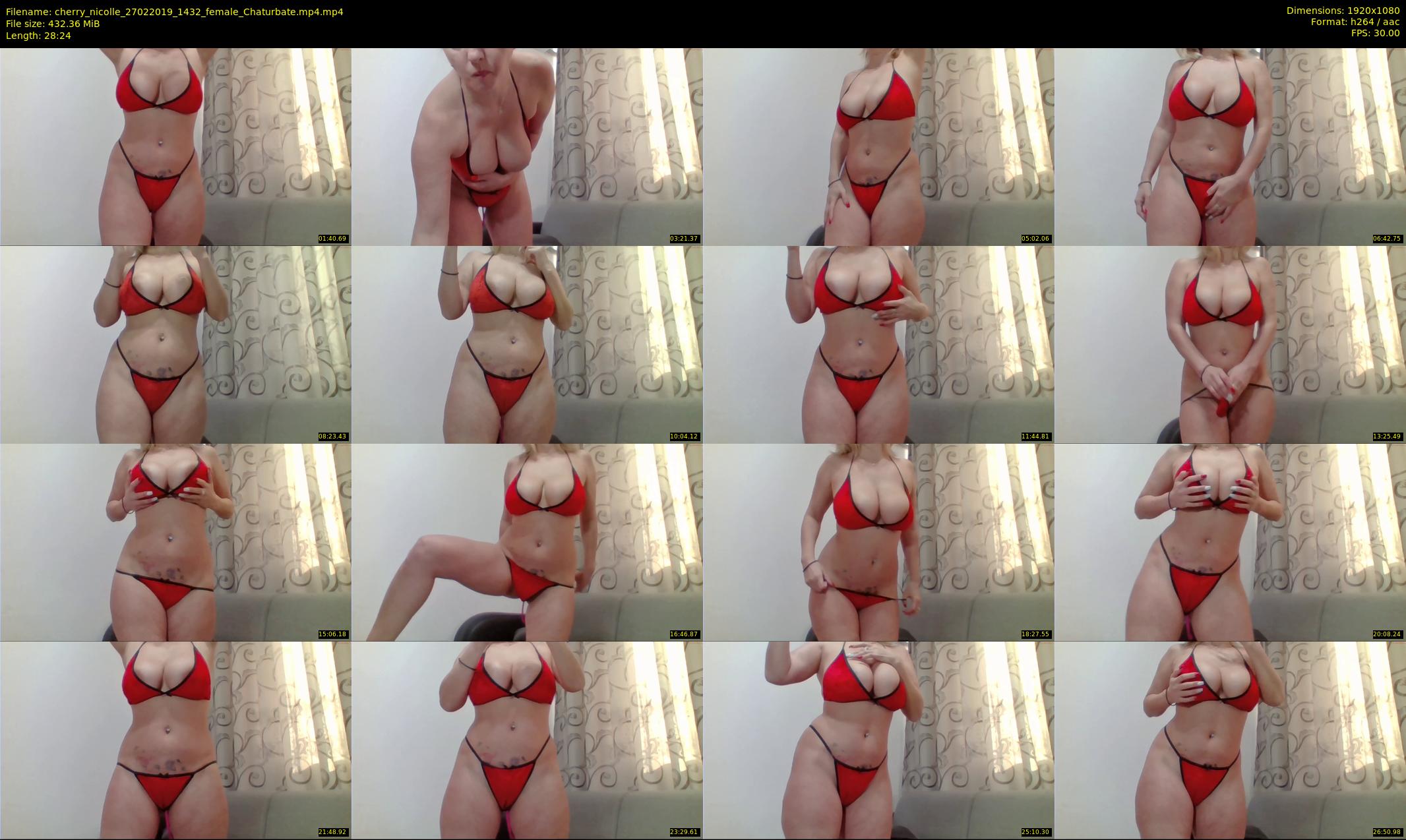 cherry_nicolle — 29 minute Chaturbate female cam show recording, 1080p, Feb 27, 2019