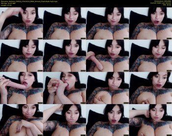 darknes_lilith18 — 16 minute Chaturbate female cam show recording, 480p, Feb 27, 2019