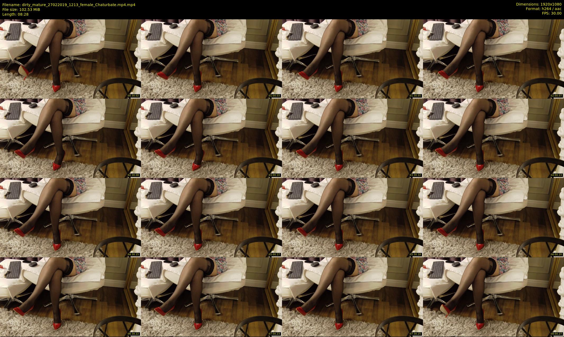dirty_mature — 9 minute Chaturbate female cam show recording, 1080p, Feb 27, 2019