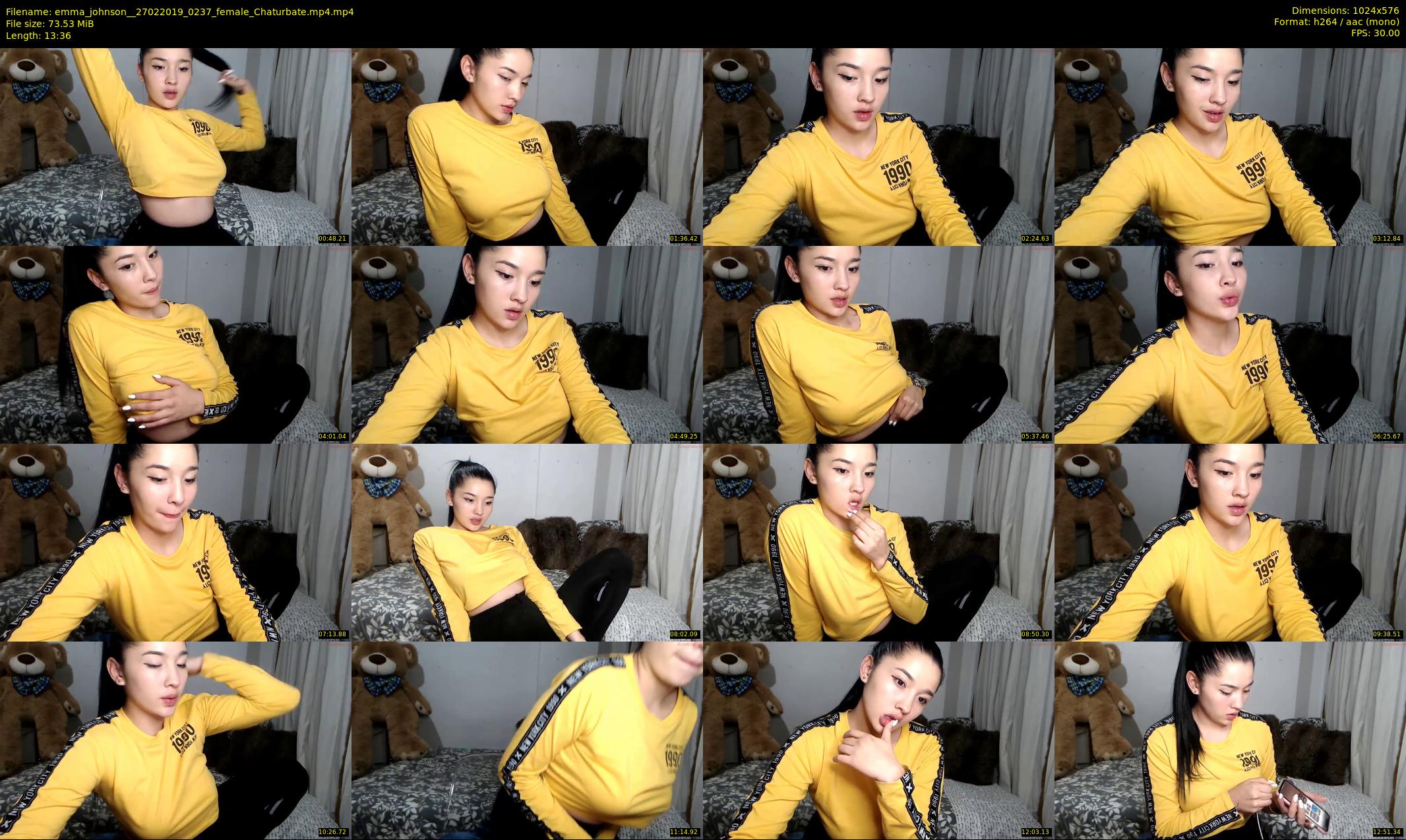 emma_johnson_ — 14 minute Chaturbate female cam show recording, 480p, Feb 27, 2019